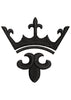 Crown Sign Embroidery Design