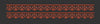 Scallop Floral Lace Border Red Embroidery Design