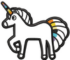 Unicorn Embroidery Design