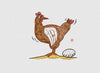 Hen Embroidery Design