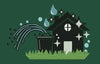 Home Black Colour Embroidery Design
