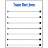 Trace the Lines Basic Strokes Workbook