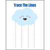 Trace the Lines Pattern Practice