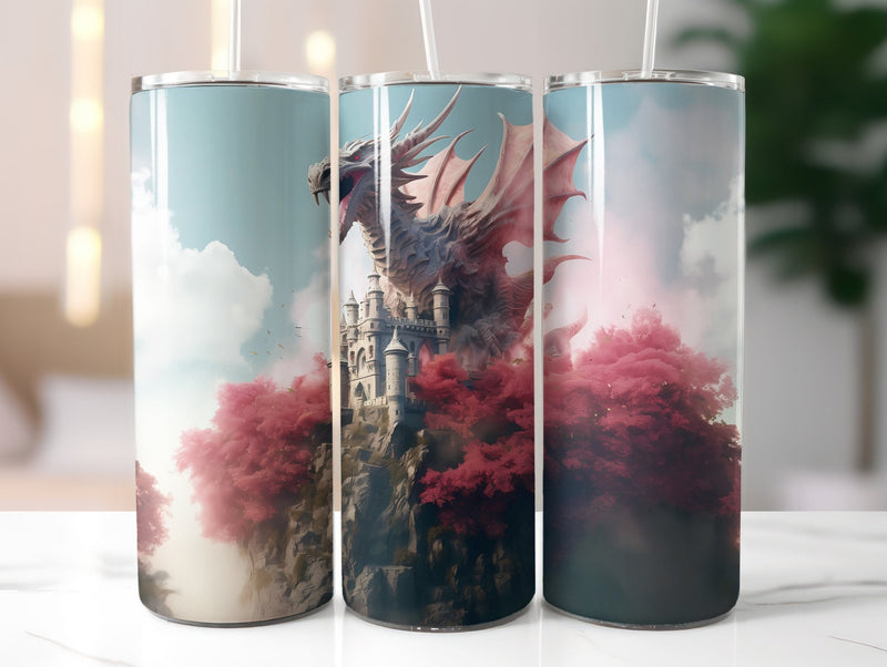 Ulta-Realistic Dragon Tumbler Wrap - CraftNest