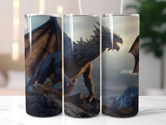 Ulta-Realistic Dragon Tumbler Wrap - CraftNest