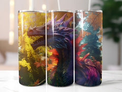 Ulta-Realistic Dragon Tumbler Wrap - CraftNest