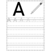 Uppercase Lowercase Letter Tracing Book