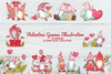 Valentine Gnome Illustration Cute SVG Bundle