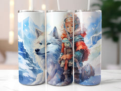Cute Viking Tumbler Wrap - CraftNest