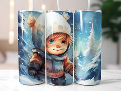Cute Viking Tumbler Wrap - CraftNest