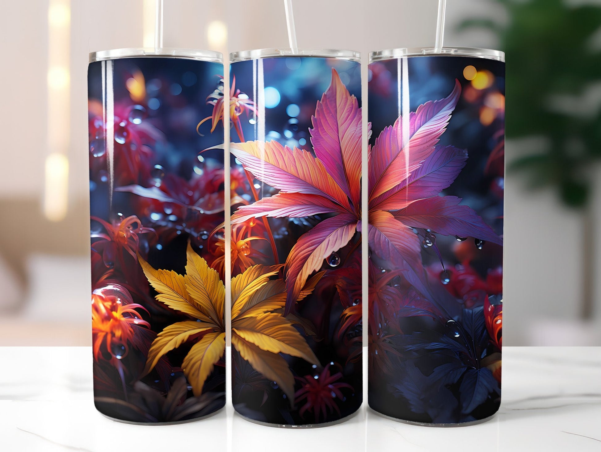 Vivid Cannabis Tumbler Wrap - CraftNest