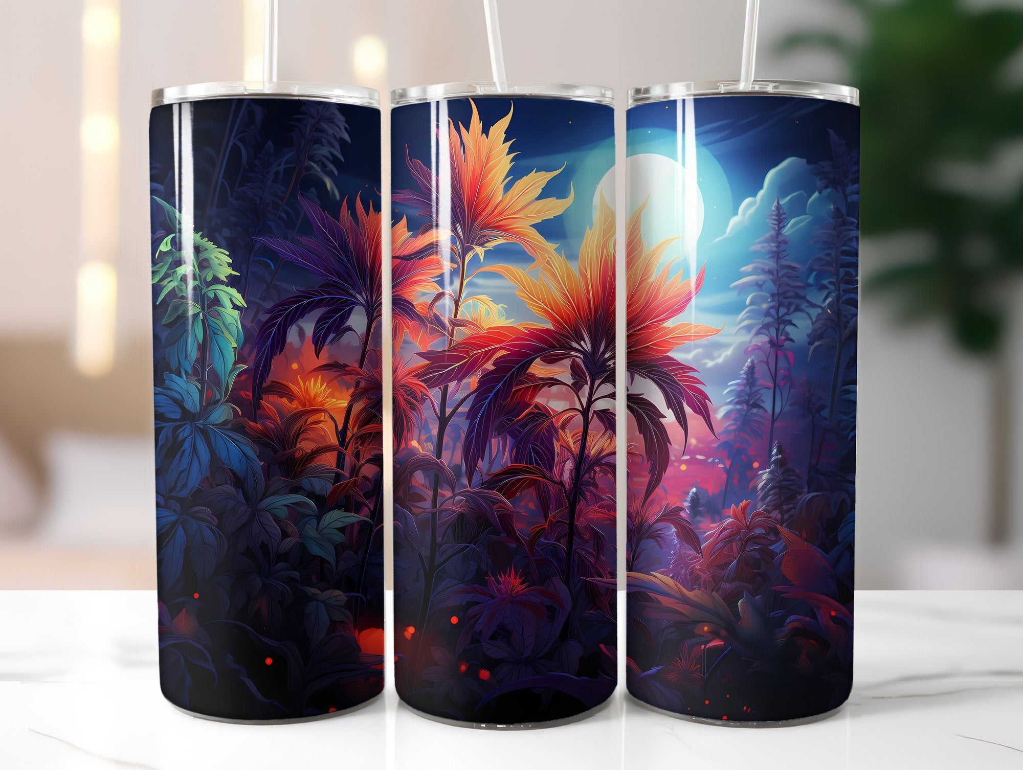 Vivid Cannabis Tumbler Wrap - CraftNest
