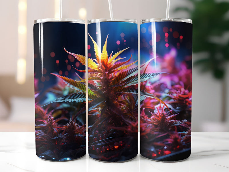 Vivid Cannabis Tumbler Wrap - CraftNest