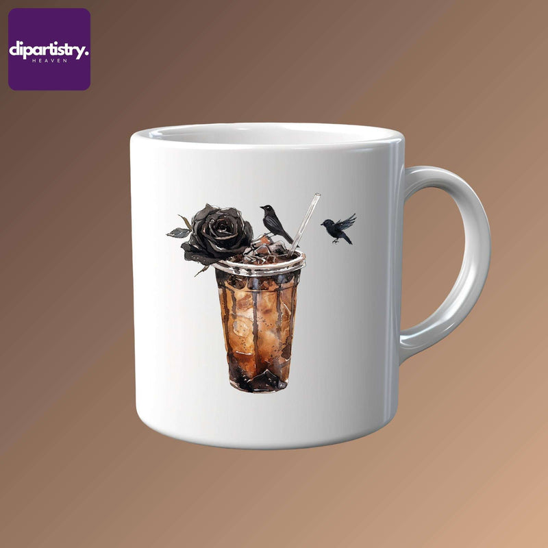 Iced Coffee Food Clipart - CraftNest - Digital Crafting and Art