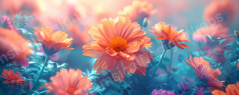 Flower Marigolds 8 Mug Wrap - CraftNest