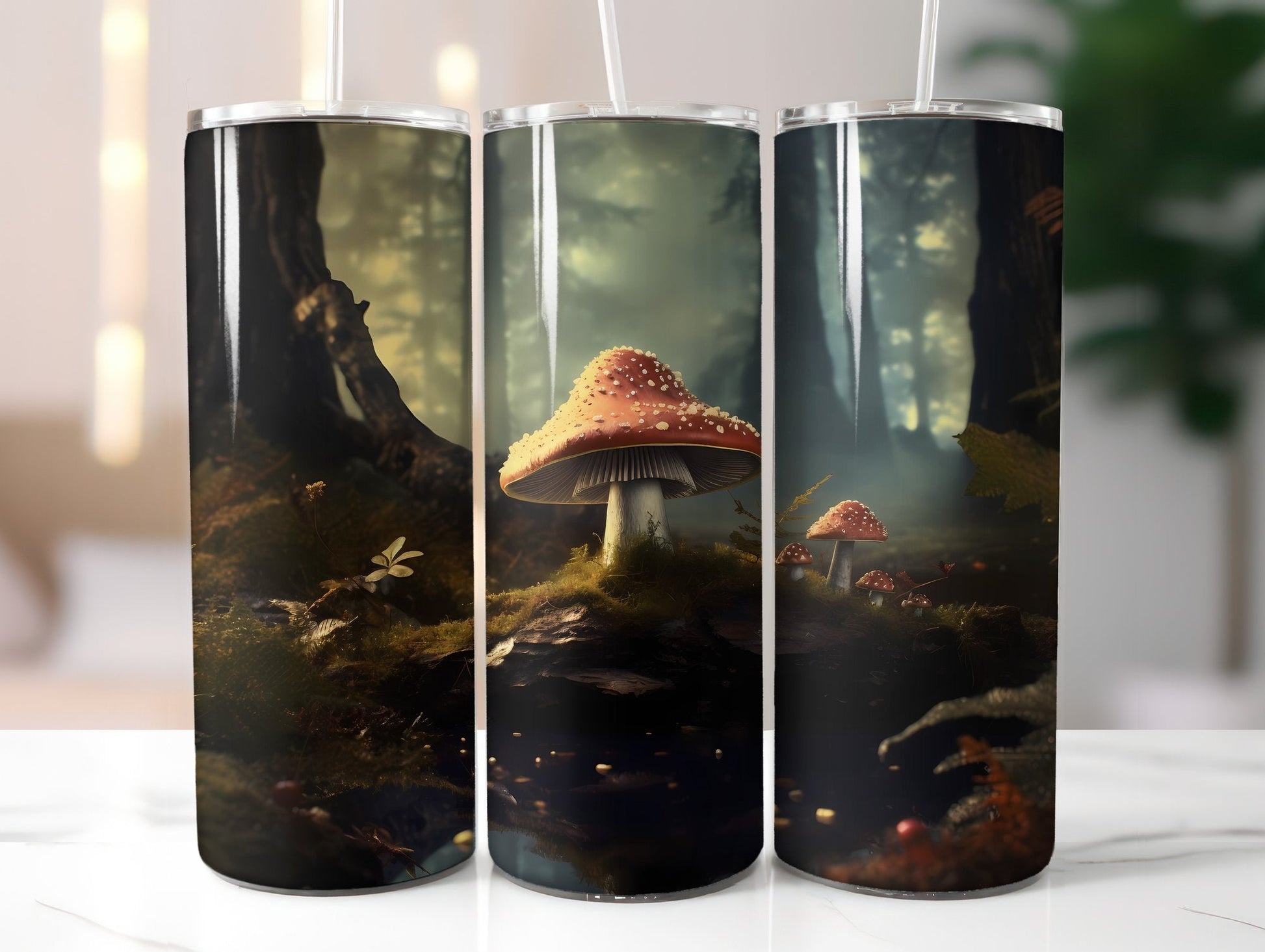 Wildmushrooms Tumbler Wrap - CraftNest