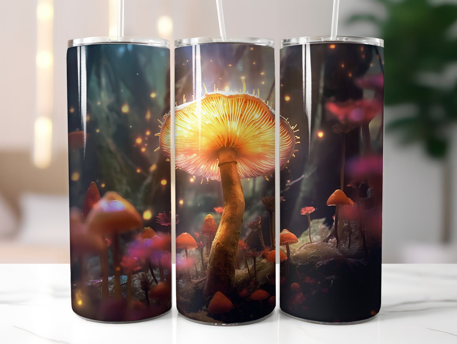 Wildmushrooms Tumbler Wrap - CraftNest