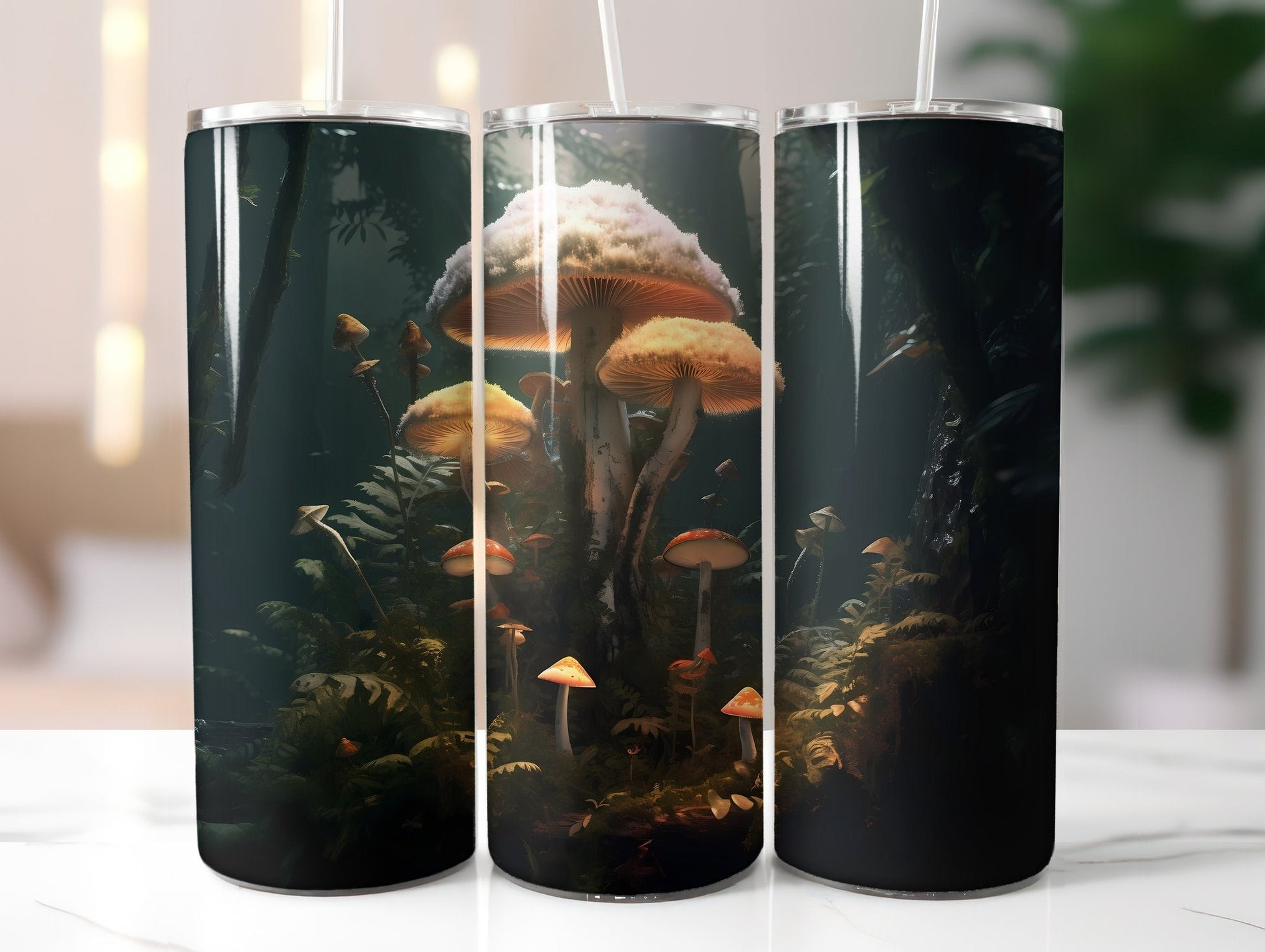 Wildmushrooms Tumbler Wrap - CraftNest