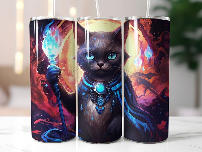 Wizard Cats Tumbler Wrap - CraftNest
