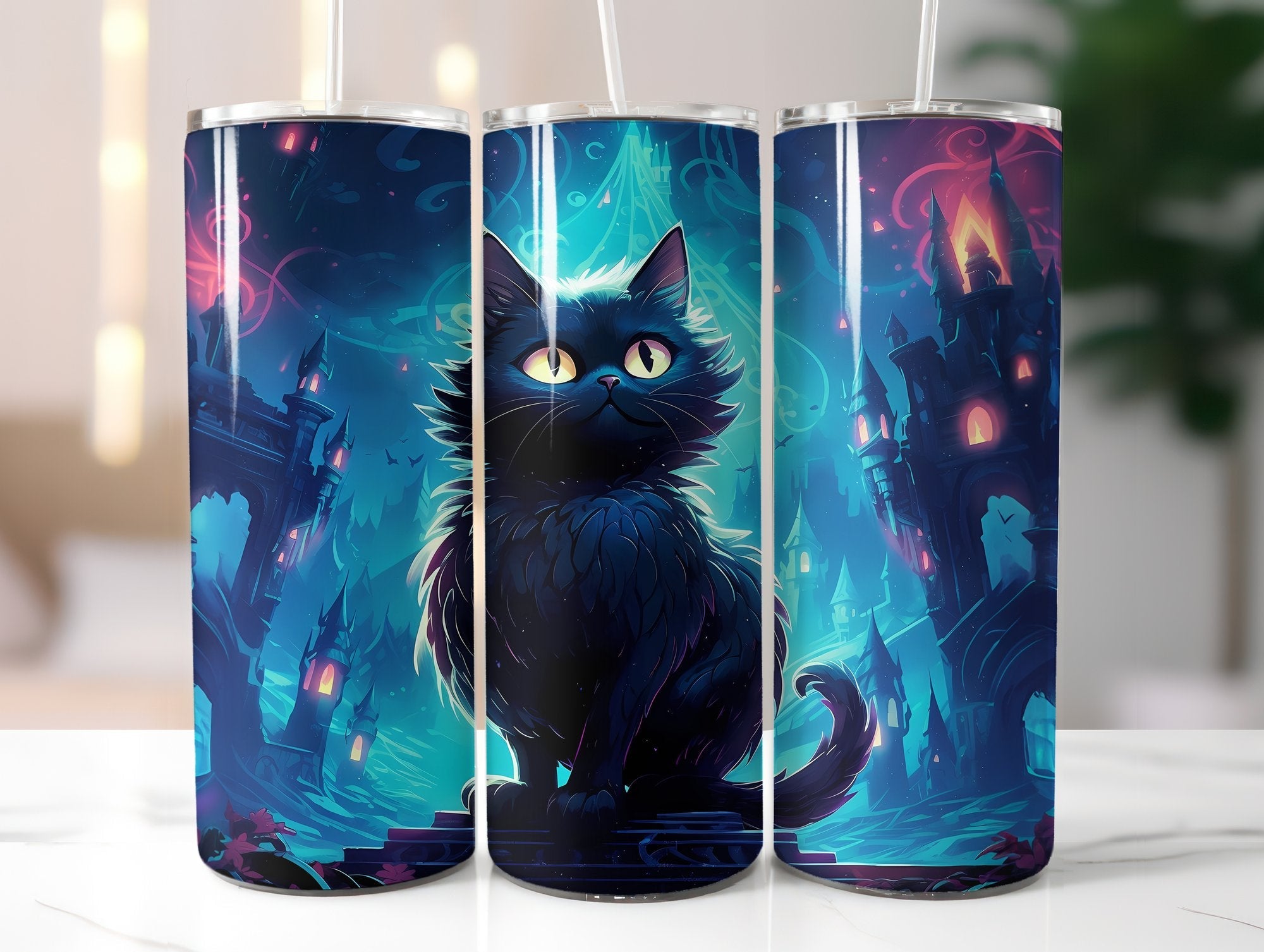 Wizard Cats Tumbler Wrap - CraftNest