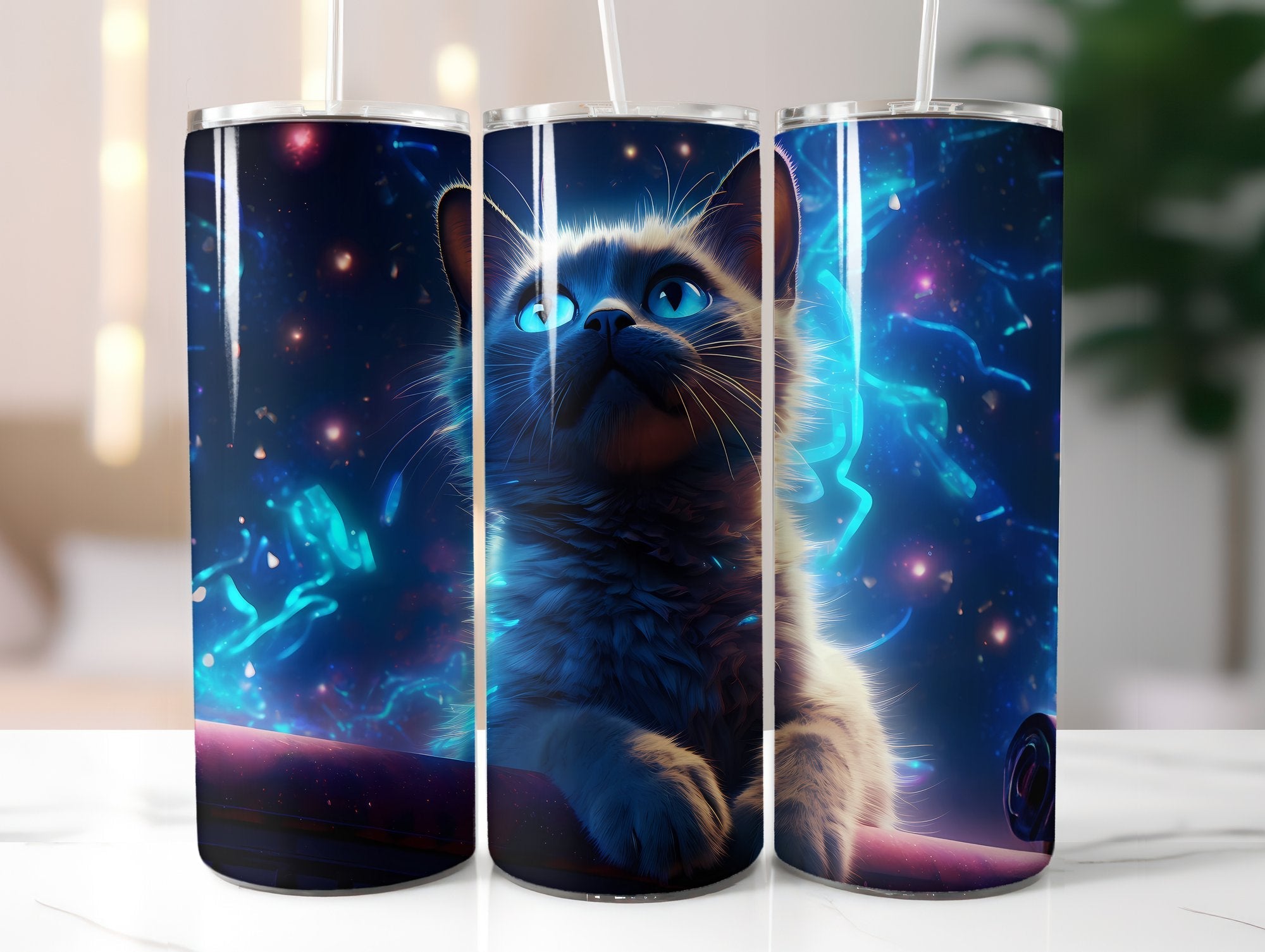 Wizard Cats Tumbler Wrap - CraftNest