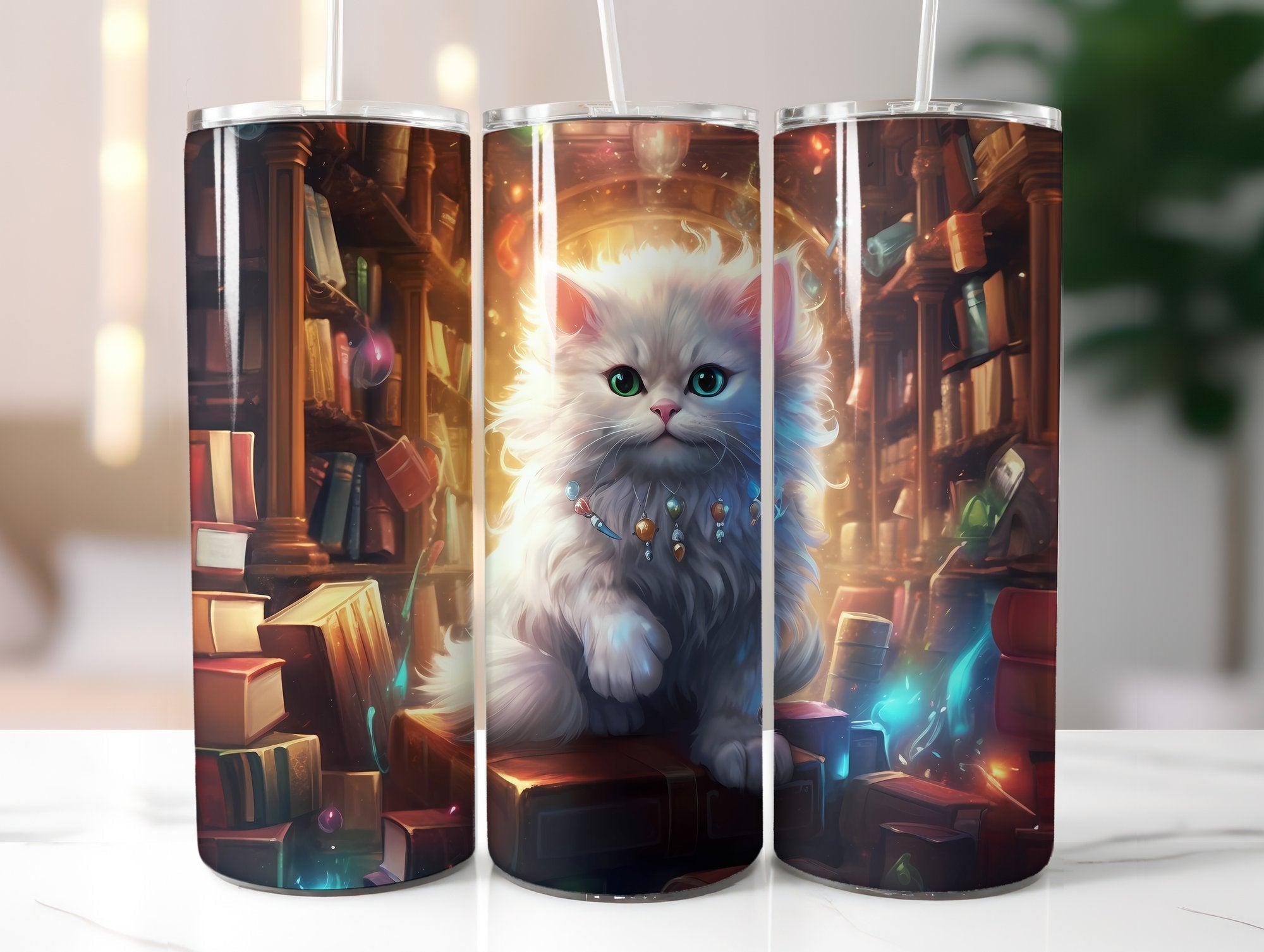 Wizard Cats Tumbler Wrap - CraftNest