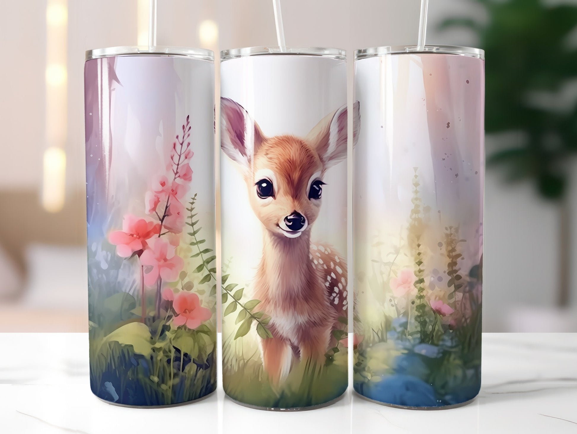 Cute Woodland Animal Tumbler Wrap - CraftNest