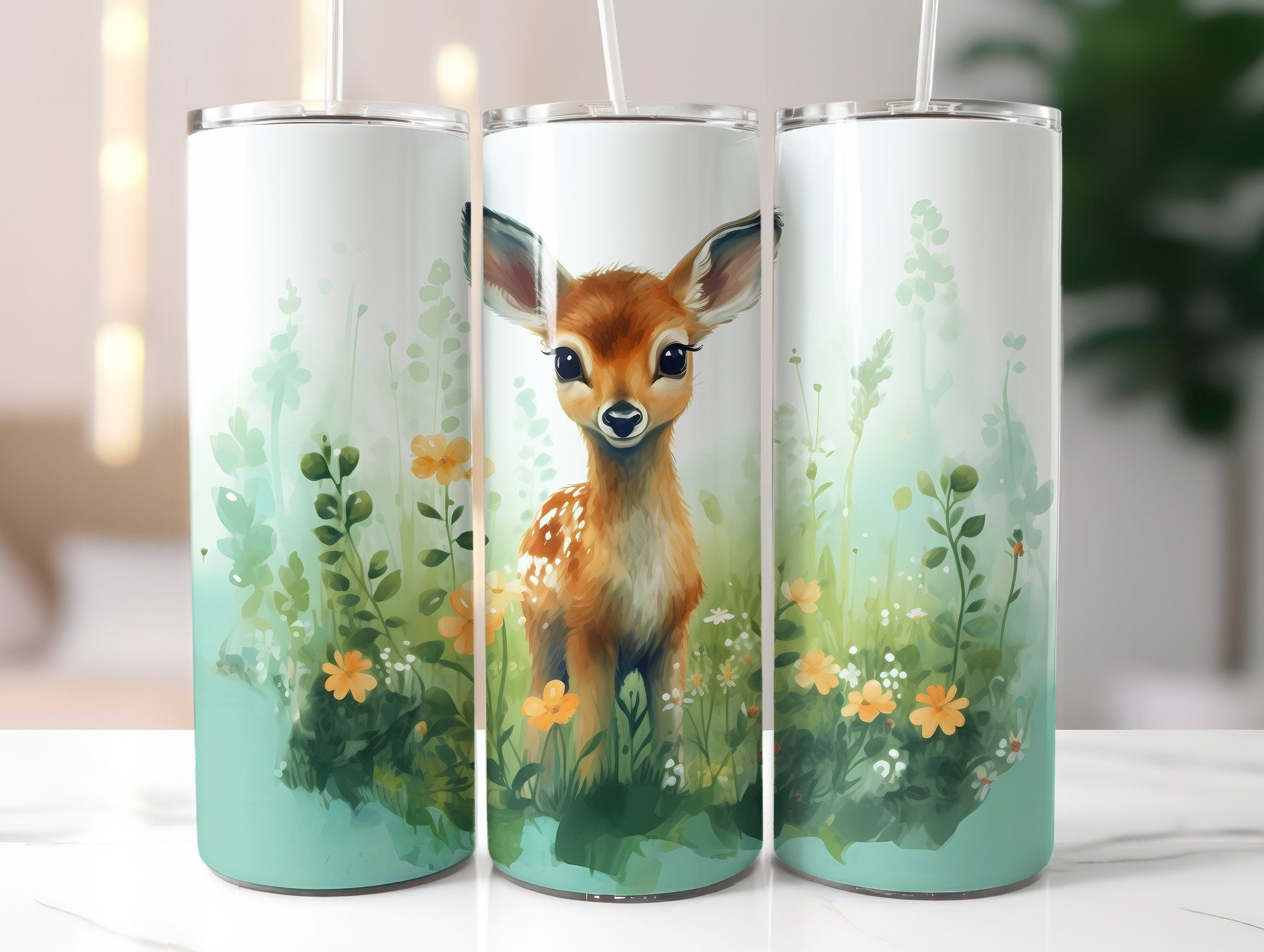 Woodland Animal Tumbler Wrap - CraftNest