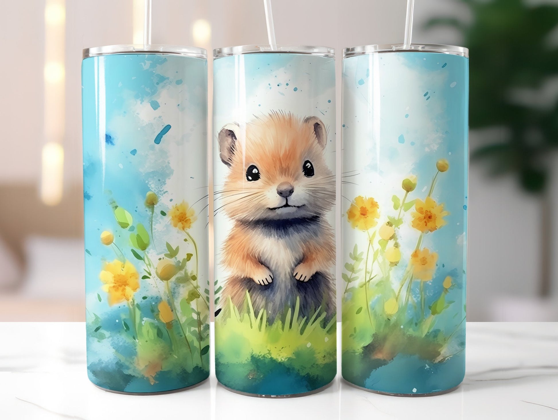 Woodland Animal Tumbler Wrap - CraftNest