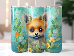 Woodland Animal Tumbler Wrap - CraftNest