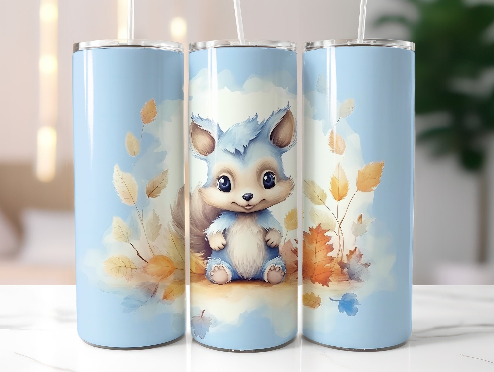 Woodland Animal Tumbler Wrap - CraftNest