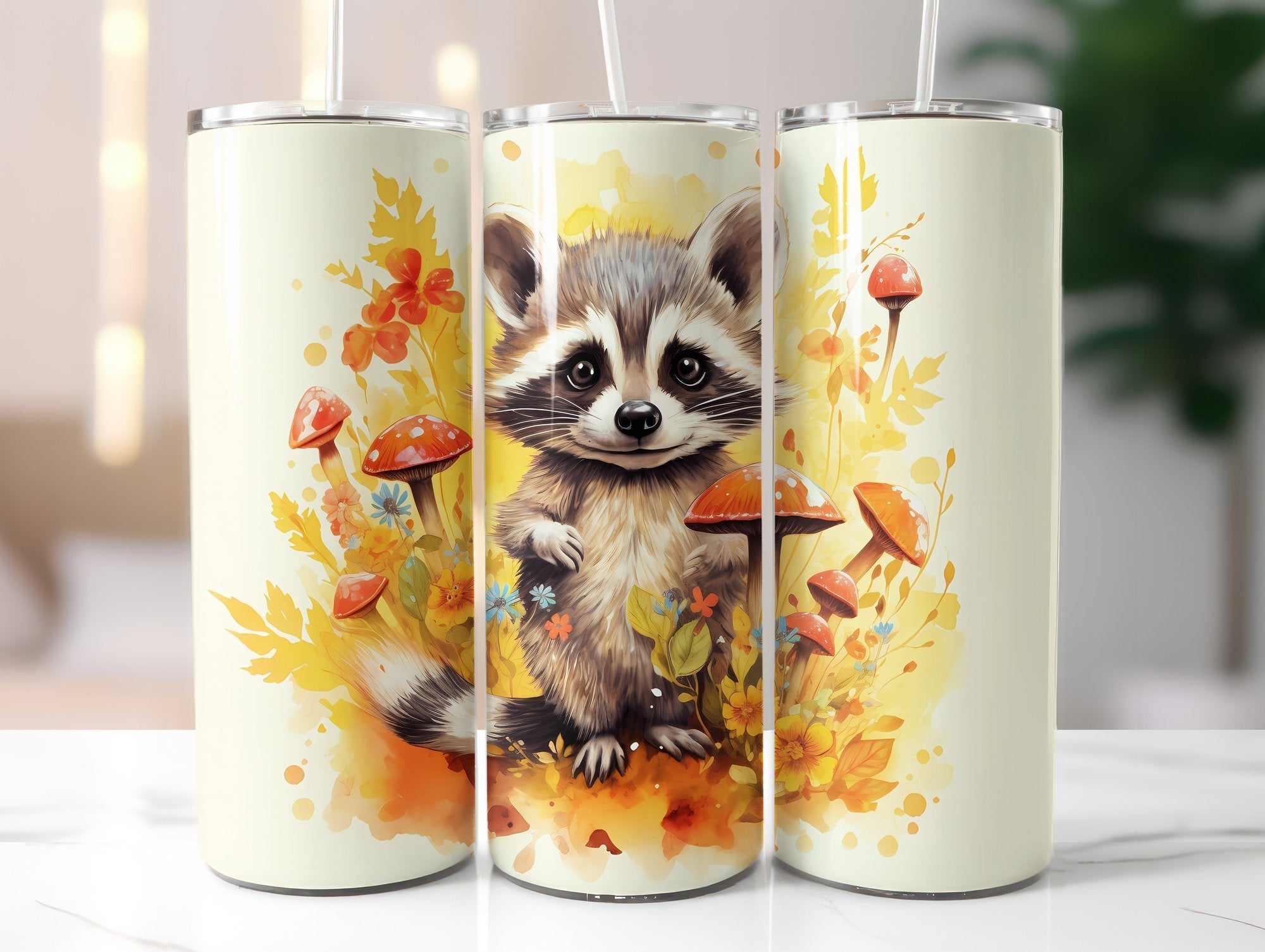Woodland Animal Tumbler Wrap - CraftNest